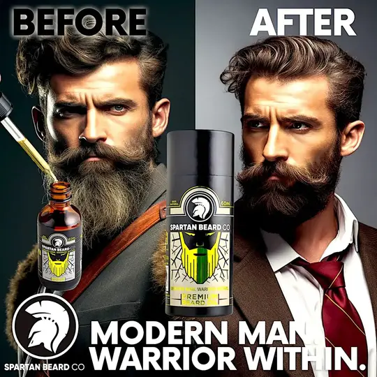 𝗦𝗣𝗔𝗥𝗧𝗔𝗡 𝗕𝗘𝗔𝗥𝗗™ Yağı (%80 İNDİRİM - İlk Sipariş)