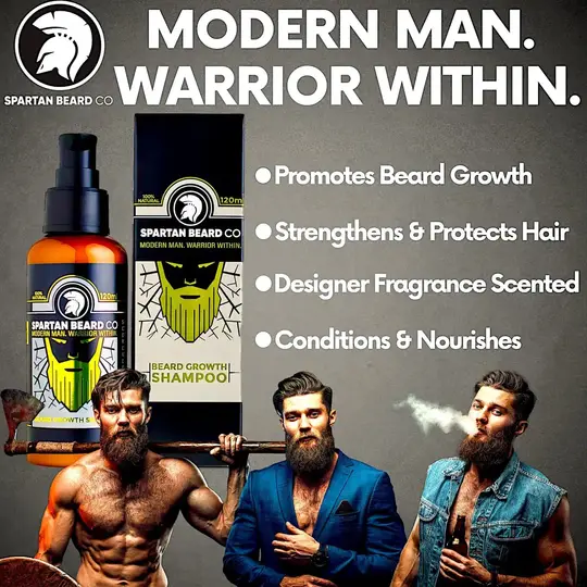 𝗦𝗣𝗔𝗥𝗧𝗔𝗡 𝗕𝗘𝗔𝗥𝗗™ Şampuan (%80 İNDİRİM - İlk Sipariş)